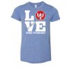3413Y Youth Extra Soft Tri-blend Tee Thumbnail